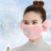 Rabbit Ears Decor Face Mask Ears Warmer - Modakawa modakawa