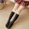 Inner Fleece Tights Stockings Color Block Warm - Modakawa Modakawa