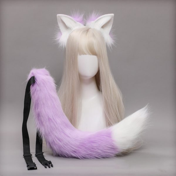 Fox Ears Tail Headband Cosplay Costume Accessory - Modakawa Modakawa