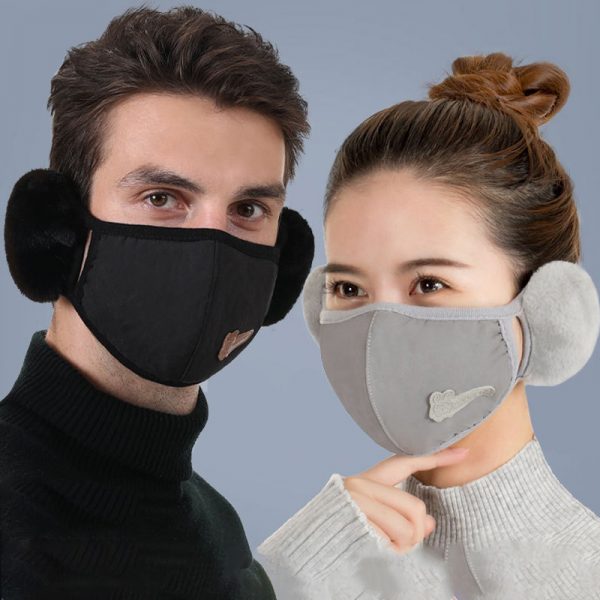 Winter Cotton Face Mask Ears Warmer  - Modakawa modakawa