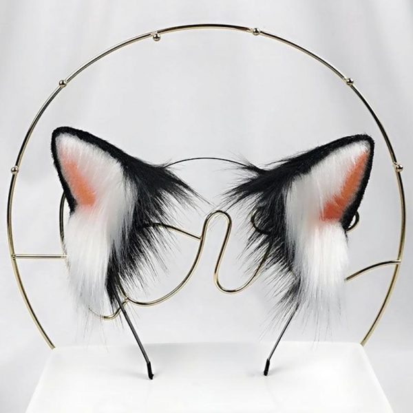 Kitty Ears Tail Headband Cosplay Costume Accessory - Modakawa Modakawa