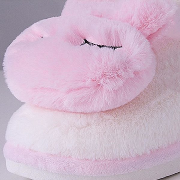 Girlfriend Boyfriend Cartoon Bunny Plush Slippers - Modakawa modakawa