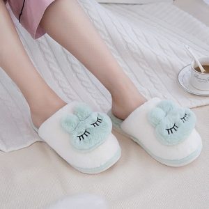 Girlfriend Boyfriend Cartoon Bunny Plush Slippers - Modakawa modakawa